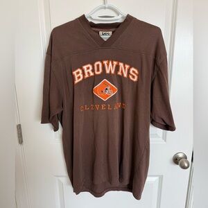 Vintage Cleveland Browns Embroidered T-Shirt Large